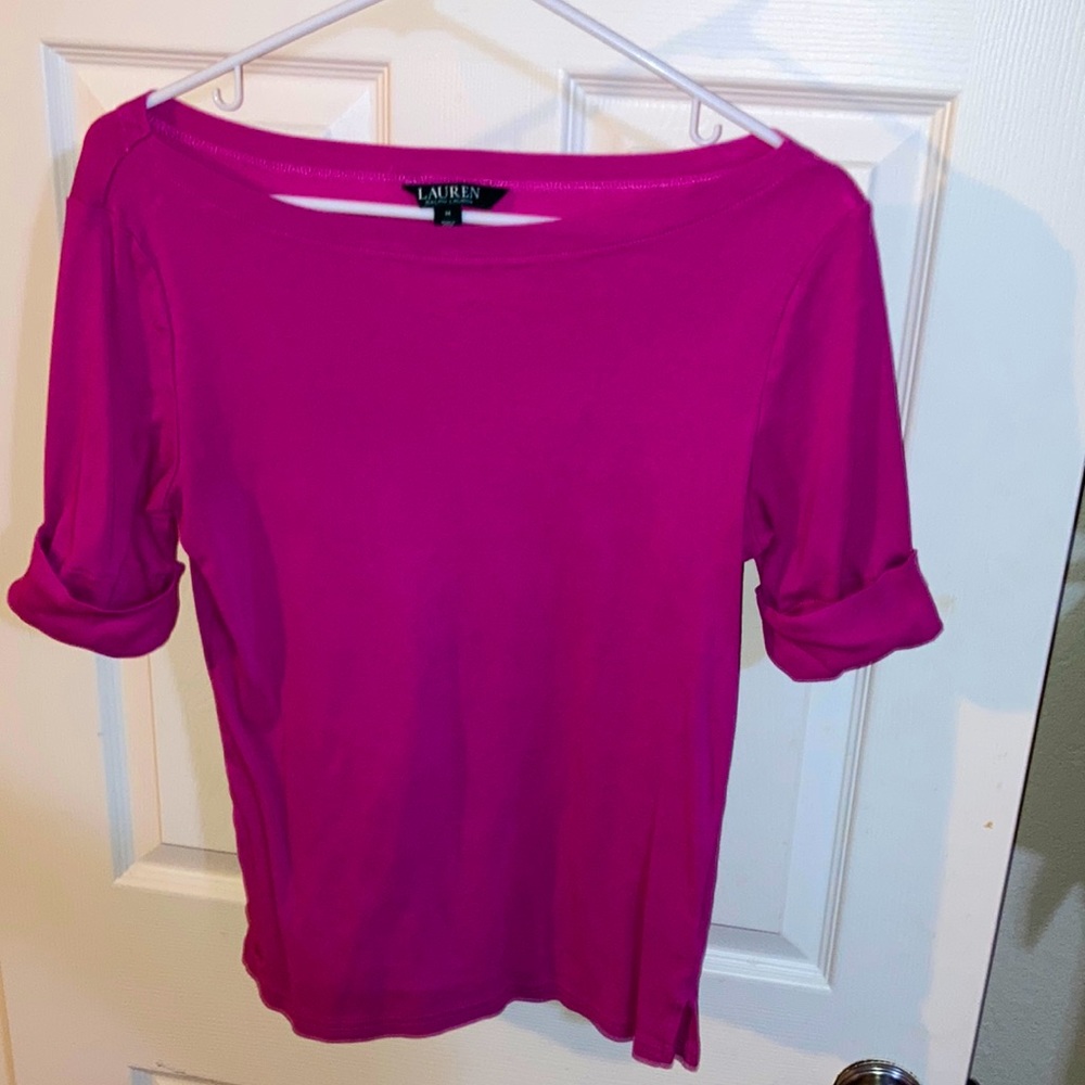 Ralph Lauren Pink Top - Medium